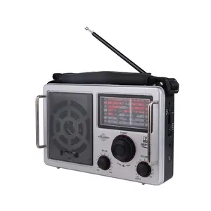 プロのエアバンドラジオ受信機マルチバンド天気amfmポータブルラジオ