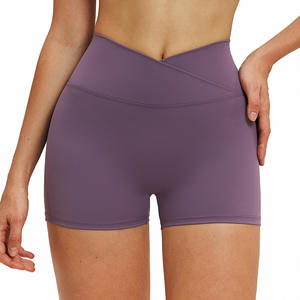 Shorts de yoga taille haute Disko Sport, coupe ajustée, séchage rapide, respirant, tissu à mémoire de forme, shorts de sport pour femmes, course à pied, fitness - Product Image 3