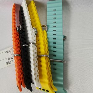 Correas para relojes inteligentes DF, opciones de correas de silicona para relojes inteligentes de 38/40/41 mm (42MMS10 correas) y 42/44/45/49 mm (46MMS10 correas) - Product Image 3