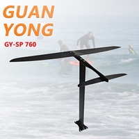 Nouvelle arrivée SP760 hydroptère aluminium fibre de carbone ultra-léger petite lame Sports nautiques planche de surf aile hydroptère