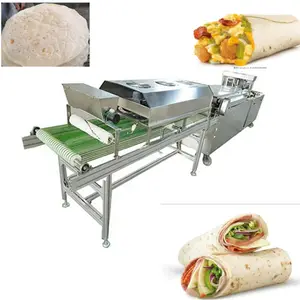 Machine automatique à pain pita roti maker usage domestique tortillas de blé entier presse à pâte machine à crêpes à dubai pour restaurant