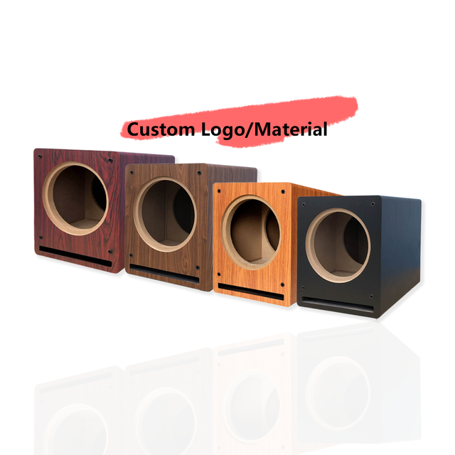 OEM Wooden Speaker Enclosure Custom Size Acoustic Speaker Cabinet Shell for Hifi Audio System