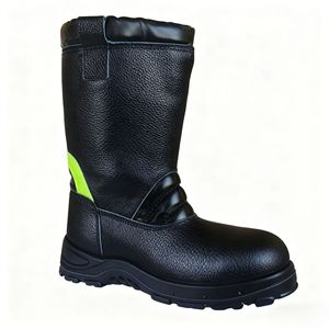 รองเท้าบูทนิรภัยหุ้มข้อสูง ป้องกันน้ำมัน ป้องกันไฟฟ้าสถิต ป้องกันการเจาะทะลุ สำหรับผู้ชาย เหมาะสำหรับงานกลางแจ้ง งานเหมือง - Product Image 3