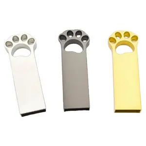 Neustil Metall Katzenklaue Usb-Sticks 4 GB 8 GB Mini-USB-Flash-Laufwerk 16 GB 32 GB Metall 2.0 Pendrive