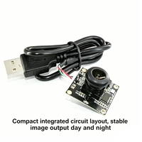 Módulo de Cámara Analógica USB ZYKD P2M-USB-3232 de 32*32*19mm y 2MP con Enfoque Manual para Timbre Inteligente y Control de Acceso Visual