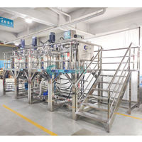 Machine de fabrication de crème cosmétique et de sauce, mélangeur émulsifiant sous vide pour détergent liquide et pommade, avec moteur et roulement à engrenages