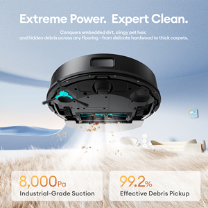 2025 <span class=keywords><strong>Ultenic</strong></span> T20 Pro Robot <span class=keywords><strong>Aspirateur</strong></span> Automatique Intelligent Ménage Nettoyage 3-en-1 LDS Navigation Humide Sec <span class=keywords><strong>Aspirateur</strong></span> Vadrouille Balayage - Product Image 5