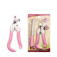 Kit de coupe-ongles portable pour animaux de compagnie, taille compacte, fonction de toilettage quotidien, lime à ongles, coupe-ongles pour animaux de compagnie