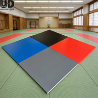 Tapis de judo léger et pliable, tapis de judo, épaisseur 5 cm, caoutchouc haute résilience, option de logo personnalisé