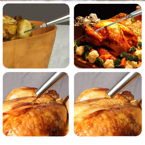 Rongbin — traversin de haute qualité en acier inoxydable 304, pour dinde, avec aiguille, qualité alimentaire - Product Image 6