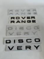 Plaque signalétique de voiture pour Range Rover Logo Plaque signalétique de porte arrière LR026394 LR026396 LR026397 LR030775 LR038706 Marque de couverture