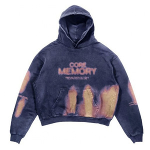 Nhà Sản Xuất Biểu Tượng Tùy Chỉnh Thời Trang Dạo Phố Heavyweight Cổ Điển Đau Khổ Dtg In Kỹ Thuật Số Đá Axit Rửa Áo Cho Nam Giới - Product Image 1