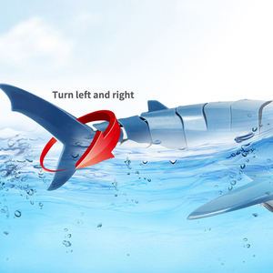 2.4G Điều Khiển Từ Xa Bơi Mô Phỏng Robot Cá Đồ Chơi Mini RC Cá Mập - Product Image 3