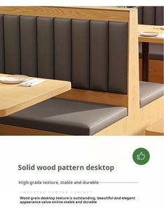 Silla de café de estilo escandinavo de alta calidad, de madera Simple taburete de bar, sillas para muebles de Bar, pizzería - Product Image 2