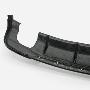 Diffuseur arrière style Rieger pour BMW E82 E88 Série 1 (compatible avec E82 Coupé 2 portes E88 Cabriolet 2 portes - Modèle sport) - Product Image 5