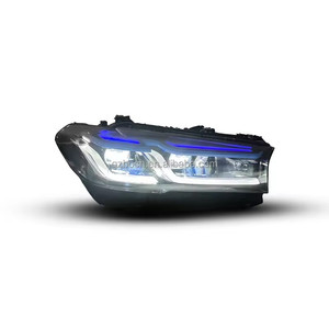 Feux de voiture G30 G38 pour BMW G30, phares LED DRL 2017-2020, pré-LCI, accessoires automobiles, lentille de projecteur LED avant, 525i 530i 535i - Product Image 2