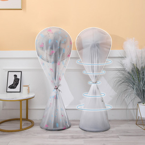 Funda Protectora Creativa Impresa en 3D para Ventilador, Cubierta Completa de PEVA, para Escritorio o Suelo, para el Hogar, Dormitorio o Sala de Estar - Product Image 3