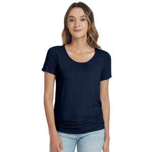 <span class=keywords><strong>Camisas</strong></span> <span class=keywords><strong>de</strong></span> maternidad personalizadas para mujer, camisetas <span class=keywords><strong>de</strong></span> <span class=keywords><strong>lactancia</strong></span> <span class=keywords><strong>de</strong></span> manga corta para amamantar, ropa <span class=keywords><strong>de</strong></span> doble capa, camisa informal - Product Image 5