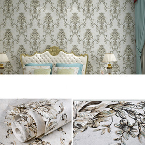 <span class=keywords><strong>Papier</strong></span> <span class=keywords><strong>peint</strong></span> 3D texturé non tissé autocollant, décoration murale moderne pour chambre, canapé, fond de télévision, décoration murale d'accentuation - Product Image 6