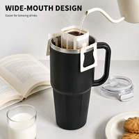 GY 2033 ODM Custom Mold 40oz Stainless Steel Vacuum Tumbler 10000PCS MOQ untuk Pengembangan Produk Merek Besar
