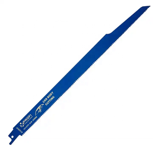 <span class=keywords><strong>Lame</strong></span> de <span class=keywords><strong>scie</strong></span> <span class=keywords><strong>sabre</strong></span> bimétallique M42 de 12 pouces (300 mm) 10/14 TPI pour la coupe de métaux épais, lames de <span class=keywords><strong>scie</strong></span> <span class=keywords><strong>sabre</strong></span> robustes - Product Image 5