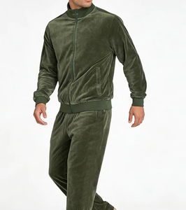 Ensemble de survêtement pour homme, coupe-vent personnalisé, polyester et nylon, respirant, <span class=keywords><strong>pantalon</strong></span> à taille élastique, léger, <span class=keywords><strong>velours</strong></span>, printemps - Product Image 3