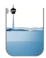 Sensor de Nivel de Agua Líquida por Radar de Alta Precisión de 80 GHz, Interruptor de Flotador Horizontal para Tanques y Ríos LUDA LDRR10