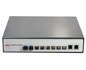 8-PortフルFiber Optic Gigabit Ethernet Network Switch(ONV33008F)