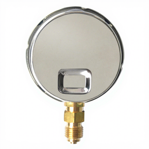 Venda Quente Barômetro de Aço Inoxidável Tipo Bayonet com Óleo de Boa Qualidade 10 Bar - Product Image 3