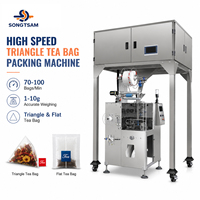 Machine d'emballage automatique CE pour le remplissage et le pesage de sachets de thé en feuilles non tissées, sachets de thé vert