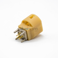 Conector Macho HSD de Alta Velocidad de 4 Pines con Código J para Montaje en PCB a Través del Orificio para Control Remoto de Vehículos
