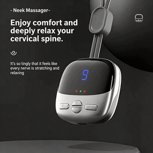 Nuevo Masajeador Cervical y de Cuello Portátil con Compresión Caliente, Mini Masajeador Colgante con 4 Modos y 9 Niveles - Product Image 5