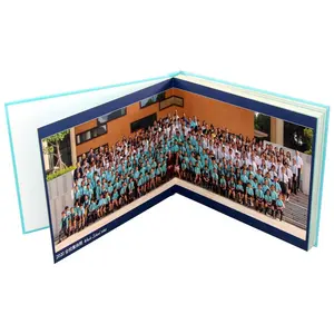 컬러 하드 커버 사진 와이어-o 바인딩 보드 책 인쇄 하드 커버 책