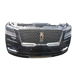 Series For Lincoln Front Bumper Front Car Bumper Plate And LED Headlight Assembly Exterior Accessories Other Auto Parts