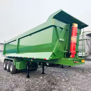 Semirremolque Volquete Hidráulico de Acero de Alta Resistencia en Forma de U de 3-6 Ejes y 60t-100t de Capacidad, con Servicio Personalizado - Product Image 4