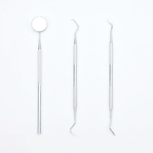 Juego de Herramientas de Examen Dental de Acero Inoxidable, Espejo Bucal, Sonda, Pinzas para Clínica, Hospital, Cuidado Bucal - Product Image 3