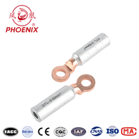 Connecteurs de câble à bornes à vis en cuivre et aluminium série DTL, avec bornes à sertir bimétalliques, fournis directement par l'usine