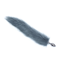 Plug anal queue de renard grise, plug anal queue de loup, jouet sexuel pelucheux pour jeux de rôle, jouets sexuels anaux pour hommes, femmes, couples, cadeau érotique sexy