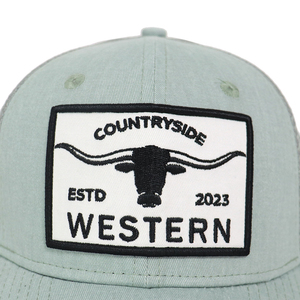 Parche bordado 3D de alta calidad logotipo personalizado 6 paneles algodón Richardson 112 malla gorra de camionero al aire libre unisex deportes país sombreros - Product Image 6