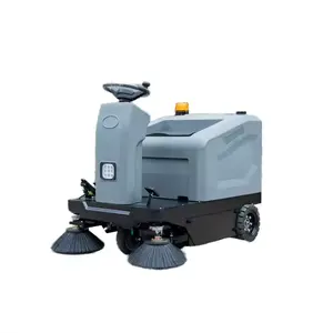 Electric Wet-dry Floor Sweeper Heavy Duty Cordless Pipe Cleaning Machine Plastic Provided Road Cleaner Sweeping Machine Ride-on