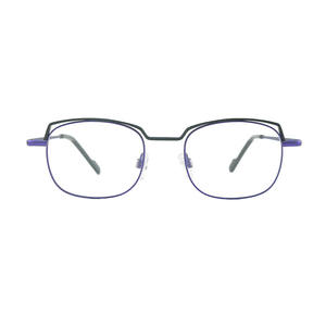 2024 स्टेनलेस स्टील ऑप्टिकल फ्रेम आईवियर यूनिसेक्स स्पेक्टैकल एंटी ब्लू लाइट ब्लॉकिंग फनी डिजाइन चश्मा - Product Image 4