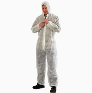Ropa de Trabajo/Seguridad/Desechable, Overol Protector de Polipropileno SMS No Tejido para Hospital/Laboratorio/Industria de Procesamiento de Alimentos - Product Image 1