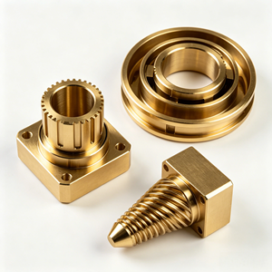 ชิ้นส่วนทองเหลืองกลึง CNC ความแม่นยำสูงแบบกำหนดเองสำหรับอุปกรณ์อุตสาหกรรม - Product Image 4