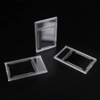 Boîtes de protection personnalisées pour cartes PSA 35pt, en plastique transparent, pour cartes gradées et cartes sportives