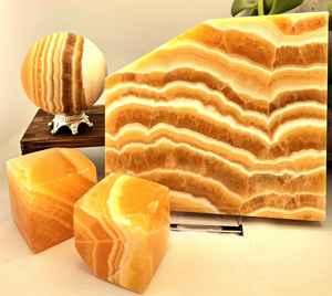 Cristal de Cuarzo Calcita Naranja Natural Tallado a Mano Personalizado al por Mayor para Decoración - Product Image 4