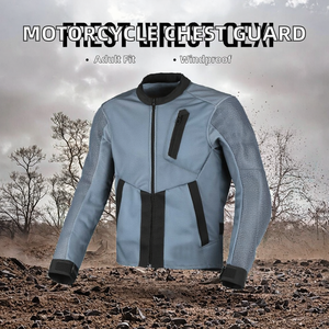 Motorcycle Chest Protector Motocross Adult Safety Armor Vest Breathable Summer Dirt Bike Riding Gear - Product Image 2