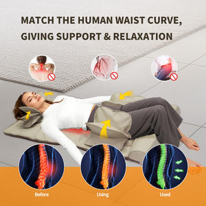 Groothandel Elektrische Verwarming Opvouwbare Luchtcompressie Full <span class=keywords><strong>Back</strong></span> <span class=keywords><strong>Massage</strong></span> <span class=keywords><strong>Mat</strong></span> Shiatsu <span class=keywords><strong>Massage</strong></span> Matras Voor Thuiskantoor Ontspanning - Product Image 3