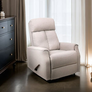 आधुनिक शैली सैन्स मैनुअल रिक्लेनिंग ग्डर सोफा अवकाश कुर्सी रीक्लियर मालिश सुविधा लकड़ी फ्रेम माइक्रोफाइबर कपड़े असबाब - Product Image 4