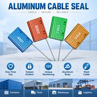 Sceau de sécurité réglable en alliage d'aluminium ST-CS-HJ6 pour conteneurs et camions