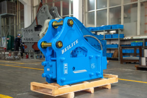 ベイライト三角チップBLT-75油圧ポンプツール、日立ZX75、EC75、6-8.5トン掘削機用、現場整地用 - Product Image 6